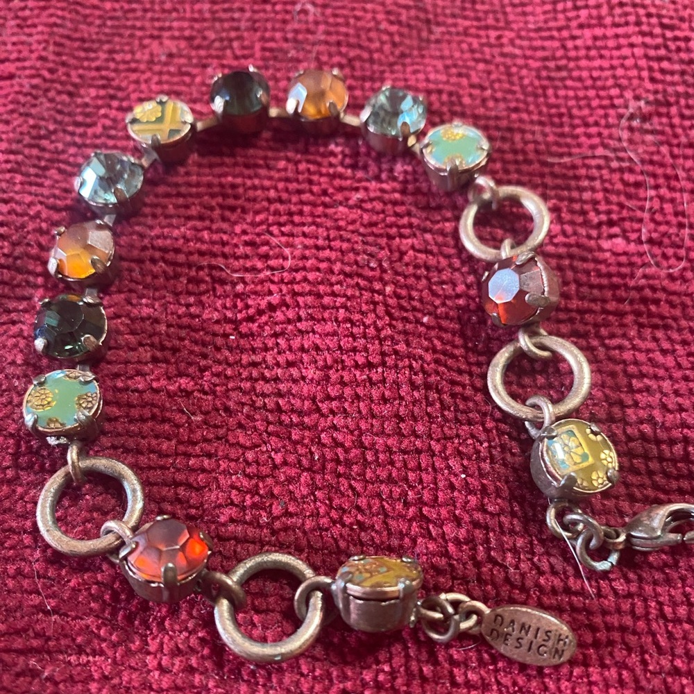 Danish bracelet copper real stone  women’s